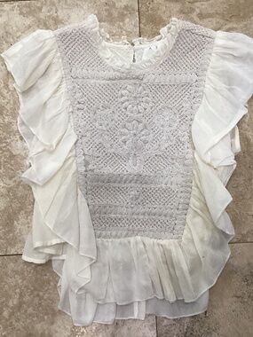 Joie crochet blouse